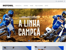 Tablet Screenshot of motomil-ma.com.br